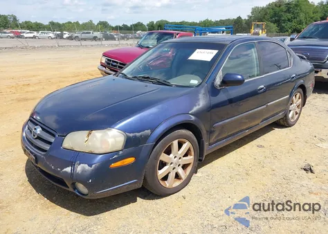2003 Nissan Maxima Gle from USA, damaged, VIN JN1DA31A63T433397